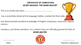 The Word Master- stacje dydaktyczne