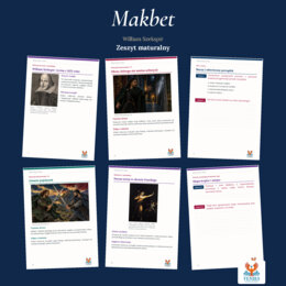 Makbet — William Szekspir | Zeszyt maturalny: szczegółowe omówienie, 224 zadania i klucz odpowiedzi