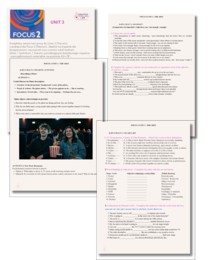 Focus 2 Unit 3 Karty pracy