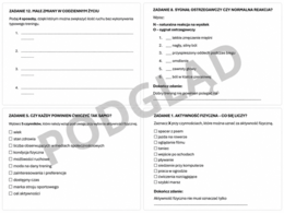 Karta pracy +  klucz odpowiedzi - AKTYWNOŚĆ FIZYCZNA – JAK DOBRAĆ JĄ DO SWOICH POTRZEB I OCENIĆ RZETELNOŚĆ INFORMACJI? edukacja zdrowotna
