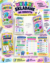 Wklejki składane - klasa 4,5