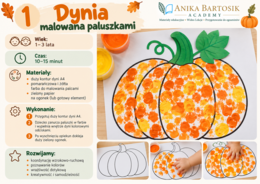 🎃 Dyniowa Pracownia Malucha 12 pomysłów na zajęcia techniczno-plastyczne dla dzieci w wieku 1–3 lat