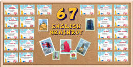 Całoroczna gazetka anglojęzyczna English Brainrot