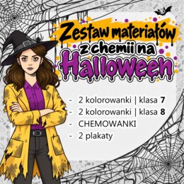 Halloween na lekcji chemii: ZESTAW materiałów dla nauczyciela | Chemia, szkoła podstawowa