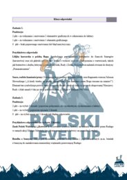 Zbiór zadań z "Kamieni na szaniec" (30 zadań+klucz odp.)_Polski Level Up