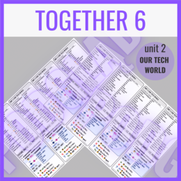 Together 6 unit 2  OUR TECH WORLD