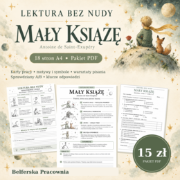 🌟 „Mały Książę” — LEKTURA BEZ NUDY