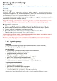 MAM PRAWO CZUĆ SIĘ BEZPIECZNIE – scenariusz zajęć dla klas 4–8