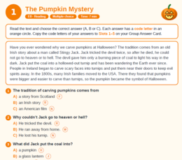 E8 Halloween- stacje dydaktyczne