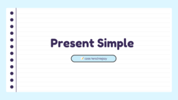 PRESENT SIMPLE - speaking