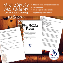 Mini Matura – Halloween | Język angielski – poziom podstawowy