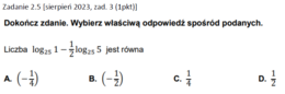 Przygotowanie do matury z matematyki - dział II, III, IV: Logarytmy, Procenty, Wartość bezwzględna