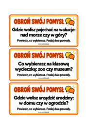 Karty rozwijające mowę, myślenie i wyobraźnię