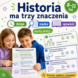 Historia ma trzy znaczenia