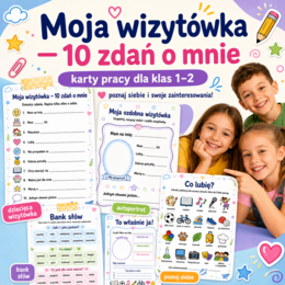 Moja wizytówka — 10 zdań o mnie