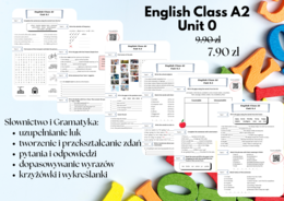 English Class A2 Welcome Unit 0 - Dodatkowe ćwiczenia - powtórka 5 klasy - lekcje bezpodręcznikowe