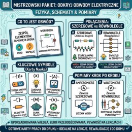 Budowa i Symbole Obwodu Elektrycznego: Schematy, Połączenia i Pomiary (Fizyka)