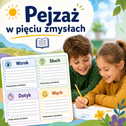 Pejzaż w pięciu zmysłach
