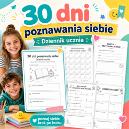 30 dni poznawania siebie — dziennik ucznia