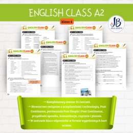 English Class A2 – klasa 6 – Unit 4 Useful Things | 35 ćwiczeń + odpowiedzi