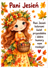 Gazetka ,,Jesień w przedszkolu''