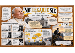 NIE LĘKAJCIE SIĘ! – Gazetka XXL na Dzień Papieża Jana Pawła II | 16 października