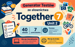 Generator testów Together 7, Unit 2