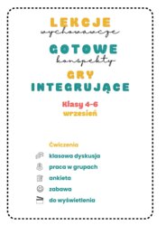 Lekcje wychowawcze na START (konspekty)