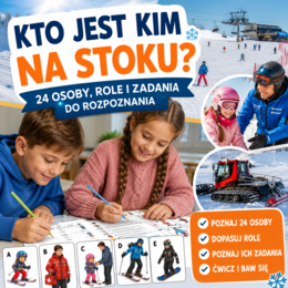 Kto jest kim na stoku? — 24 osoby, role i zadania do rozpoznania