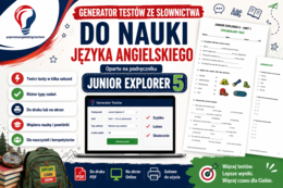 Generator testów Junior Explorer 5, Unit 1