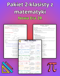 Pakiet 2-klasisty z matematyki - NE 2R