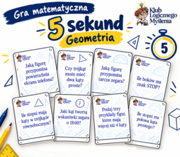 Matematyczne 5 sekund. Klasa 5. Geometria