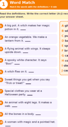 Spooky Vocabulary- Halloween Escape Room