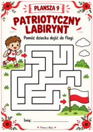 PRZEDSZKOLE „MAŁY PATRIOTA” - 16 PLANSZ EDUKACYJNYCH
