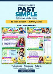 Past Simple - 10-stronicowy workbook dla uczniów szkoły podstawowej