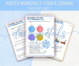 Kompleksowa Karta Pracy z Kluczem: Food & Cooking (Together 5 Unit 2) – Słownictwo, Gramatyka, Komunikacja