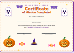 E8 Halloween- stacje dydaktyczne