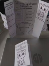 Lapbook + miniksiążeczka ,,Cukierku, ty łobuzie "