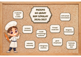 PRZEPIS NA UDANY ROK SZKOLNY 2026/2027 - GAZETKA