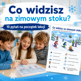 Co widzisz na zimowym stoku? – 10 pytań na pierwsze 5 minut