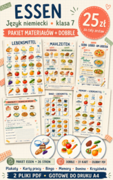 Materiały dydaktyczne, gry - język niemiecki, dział Essen