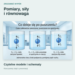 Dlaczego to pływa? Siła wyporu i prawo Archimedesa - fizyka, klasa 7