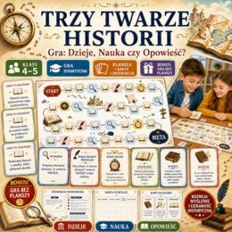 Trzy twarze historii – gra: Dzieje, Nauka czy Opowieść?