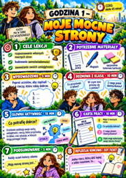 10 GOTOWYCH GODZIN WYCHOWAWCZYCH – PRZYSZŁOŚĆ I WYBORY | 10 scenariuszy + 10 kart pracy | klasy 7–8 | PDF A4