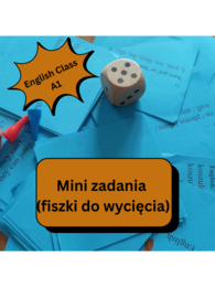 Mini zadania — English Class A1   (fiszki do wycięcia)
