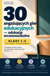 30 angażujących gier edukacyjnych bez drukowania | Klasy 1–3 | język polski, matematyka, przyroda i angielski