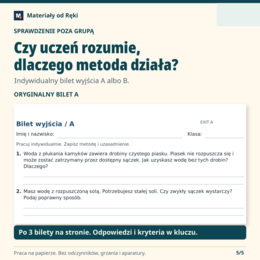 Rozdzielanie mieszanin - chemia klasa 7 | Laboratorium decyzji