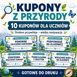 🌿 Kupony z przyrody