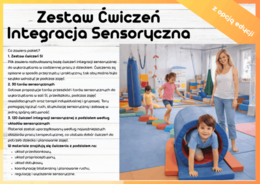 Zestaw Ćwiczeń Integracja Sensoryczna