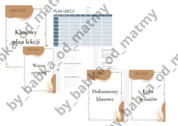 Teczka wychowawcy - przegródki 2026/2027